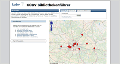 Desktop Screenshot of bibinfo.kobv.de